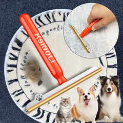 🐾Aspiradora para pelo de mascotas con mango largo, apta para alfombras.