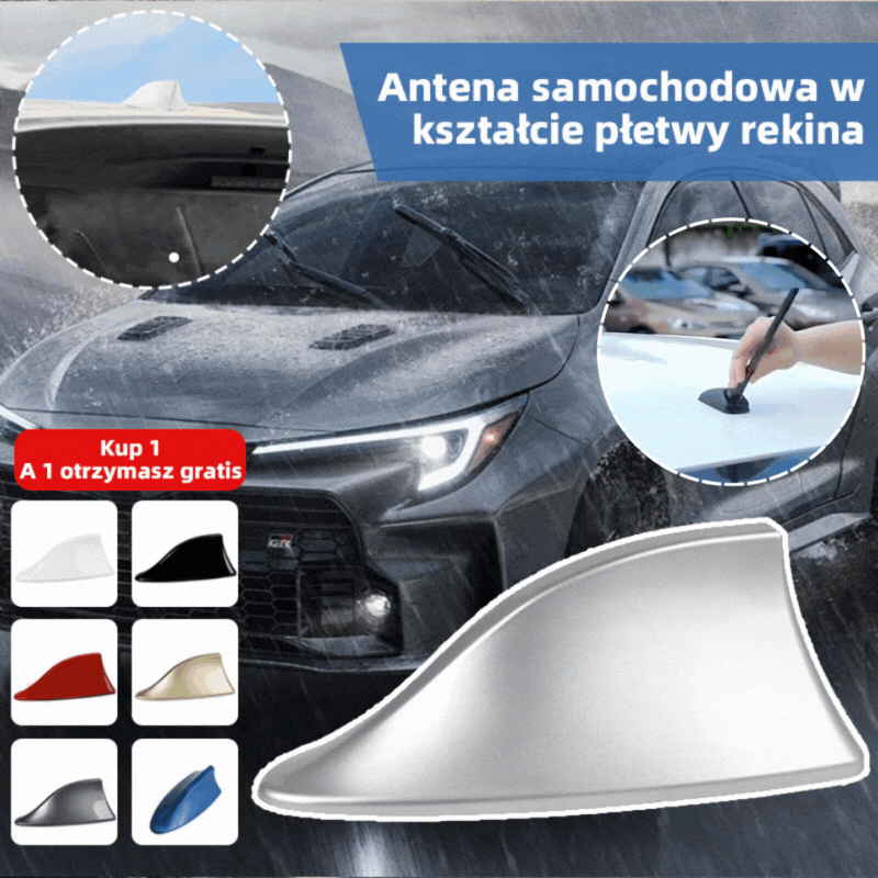 🚗🚗Auto žraločia plutva anténa so žraločou plutvou s univerzálnou dekoráciou antény rádiového signálu
