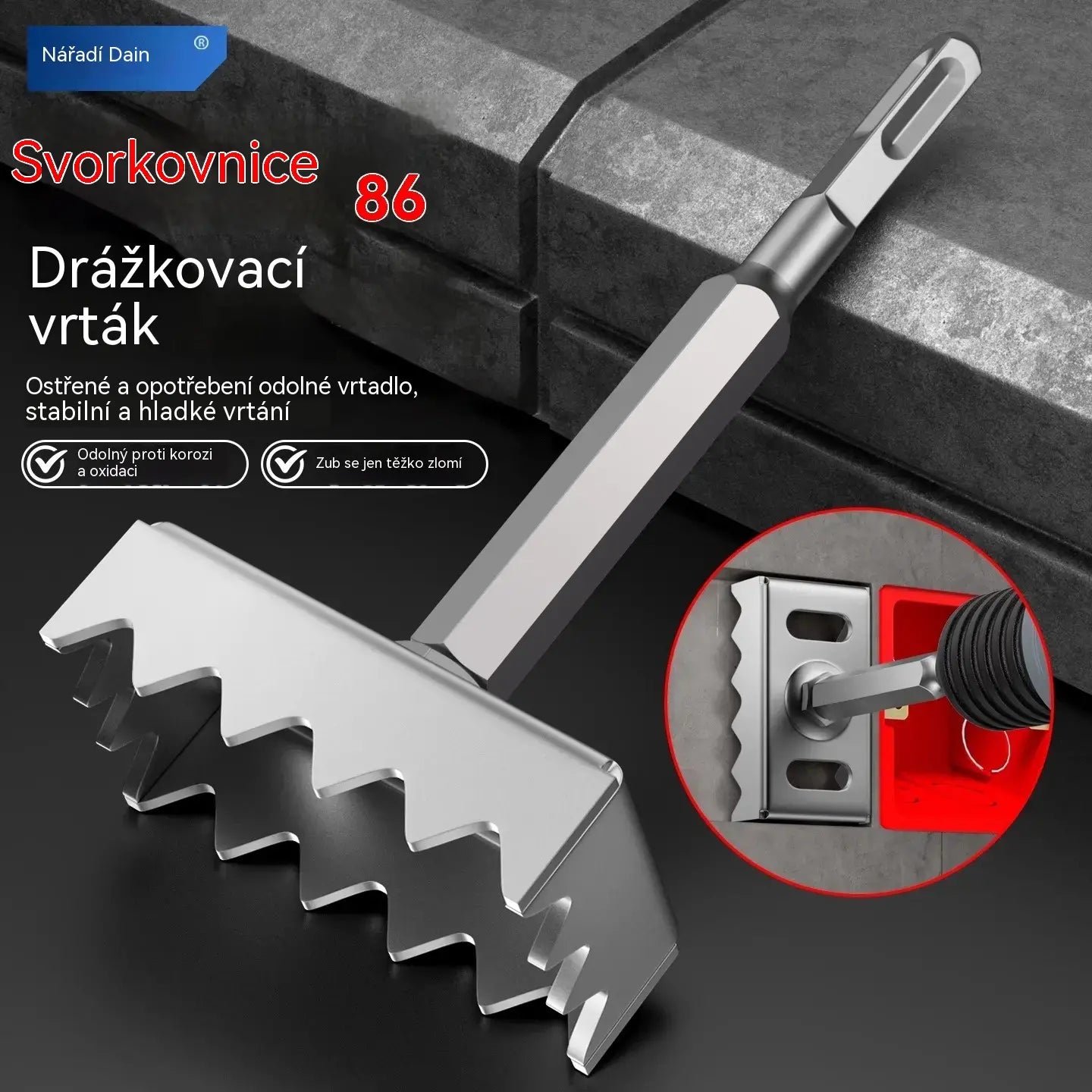 💥 Rychlé vrtání pro čtvercové pouzdro