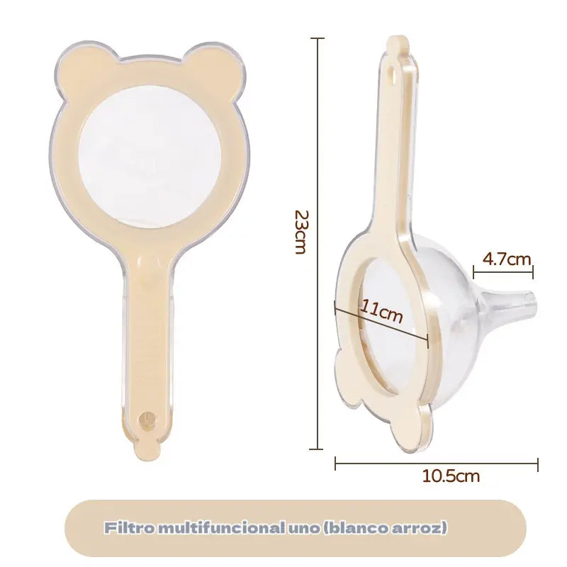 【Malla 120】Embudo dispensador multifuncional apto para uso alimentario