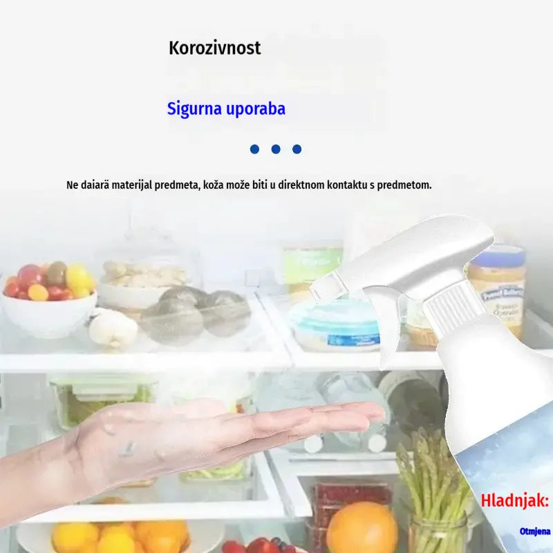 🔥Zadnja dnevna promocija 49% POPUSTA - 🧊Sprej za odmrzavanje hladnjaka sa zamrzivačem