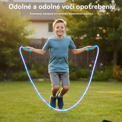 Kúpte 1, získajte 1 zadarmo🌈 LED svietiace švihadlo pre deti – skáčte, hrajte sa a bavte sa pri každom skoku!
