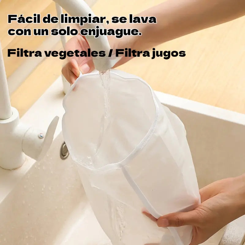 🥳🔥 ¡50% de descuento! ✨ Bolsa de filtro para leche de soja y filtro de malla multifuncional para alimentos.