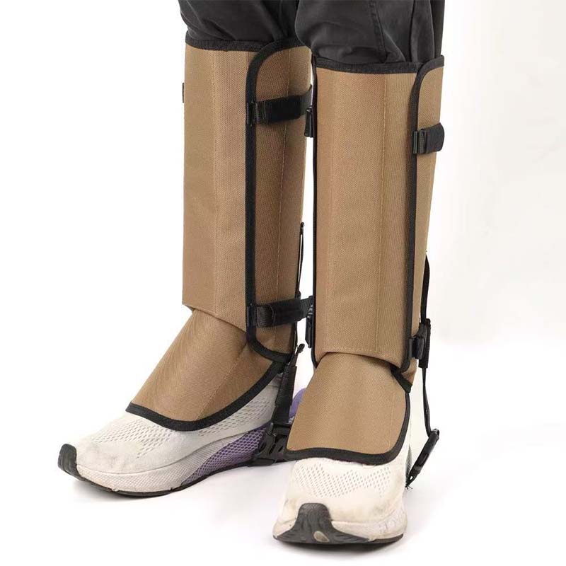 🏕️✅ Calentadores de piernas impermeables para senderismo al aire libre, protección contra mordeduras de serpiente, adecuados para senderismo y aventura al aire libre.