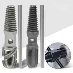 🔧 Kit Extractor y Reparador de Roscas para Tuberías | Herramienta 2 en 1 para Fontanería