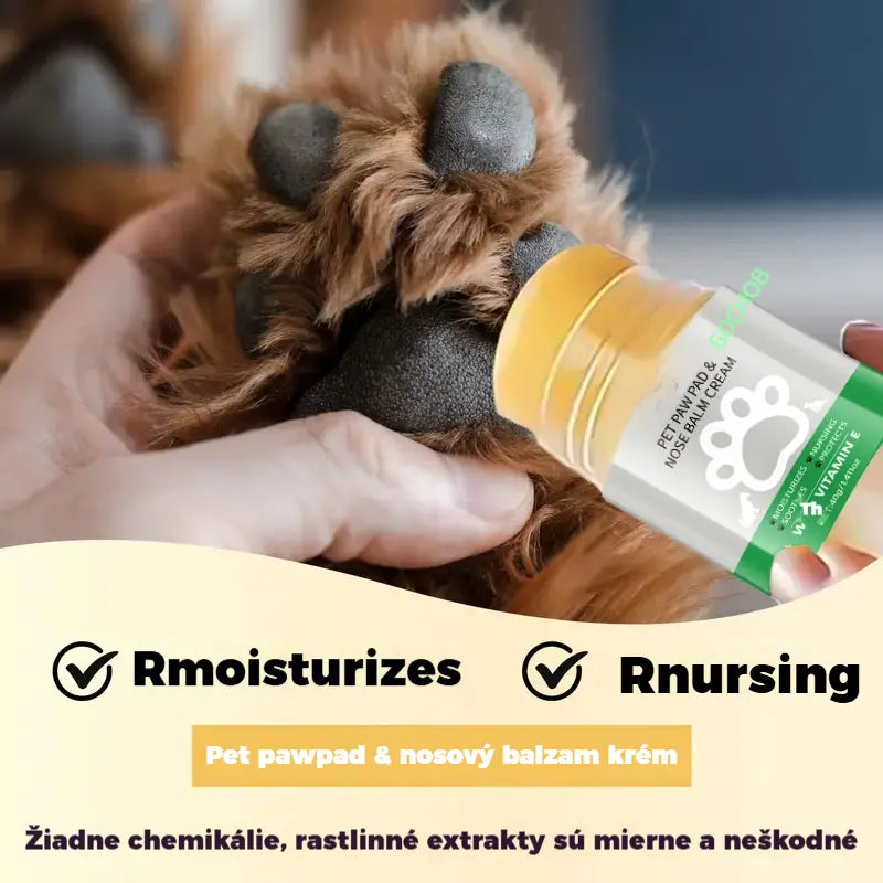 💧🐾 Hydratačný balzam na labky – 🐶 Rozmaznávajte jemné a zdravé labky vášho domáceho maznáčika