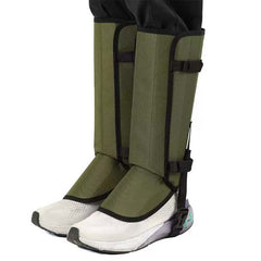 🏕️✅ Calentadores de piernas impermeables para senderismo al aire libre, protección contra mordeduras de serpiente, adecuados para senderismo y aventura al aire libre.