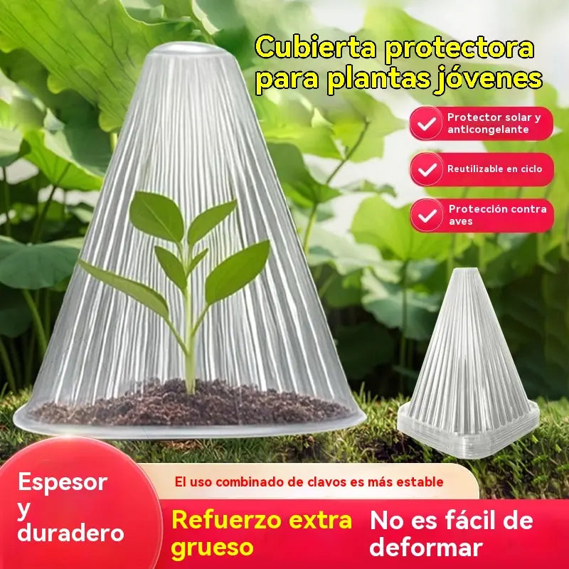🔥20 piezas 25 euros🥬🥦Plántulas de melón, plántulas de hortalizas, cubiertas vegetales: conservación térmica, protección contra aves, insectos