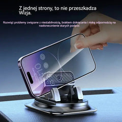 🔥【50% ZNIŻKI】🚗 Bezpieczny i inteligentny: Najlepszy uchwyt samochodowy 2 w 1 na telefon! 🚗