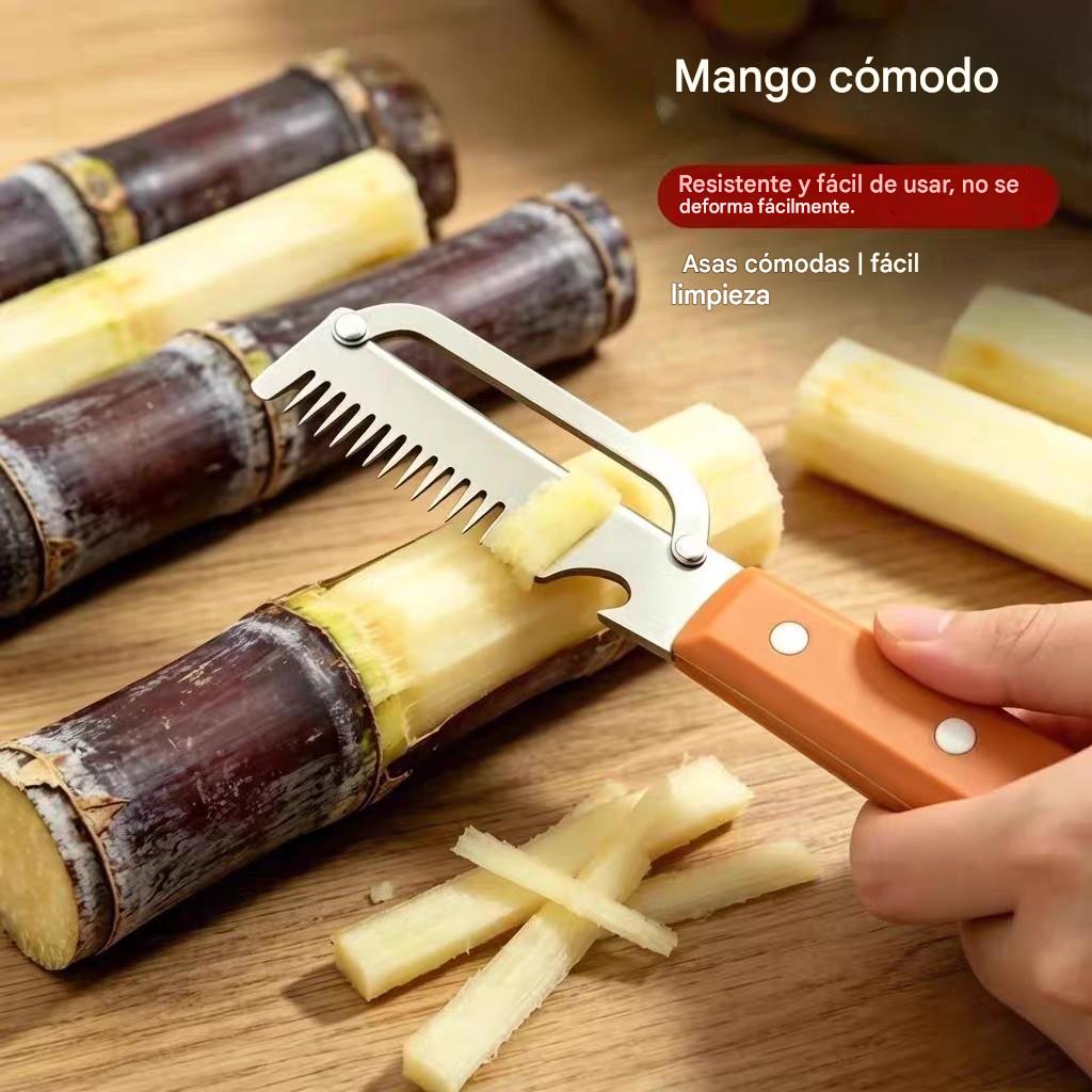 💥Compra uno y llévate el segundo gratis💥🔪Cortador y pelador multifuncional de acero inoxidable🧅