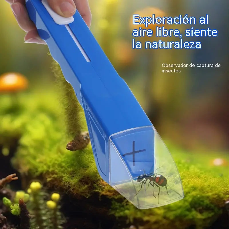🦋2 artículos por 26 euros🐞Atrapainsectos infantil con lupa 6X: herramienta de observación de insectos para la exploración al aire libre.🔎🔎
