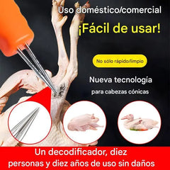 🦆Quitapelos eléctrico para aves de corral rápido