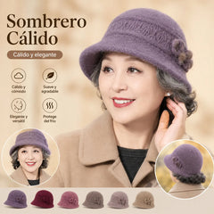 🧶 Compañero cálido en invierno: gorro de lana de punto cálido
