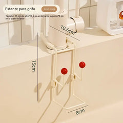 Compra 1 y llévate 1 gratis🚰 Organizador para Grifo Sin Taladro – ¡Mantén el Fregadero Ordenado y los Estropajos Secos!
