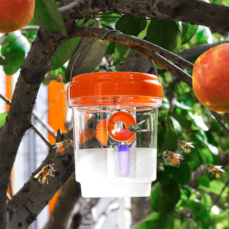 2 piezas 26 €☀️ Trampa Solar LED para Moscas y Mosquitos – Atrapa Insectos sin Químicos para Jardín y Balcón 🪰