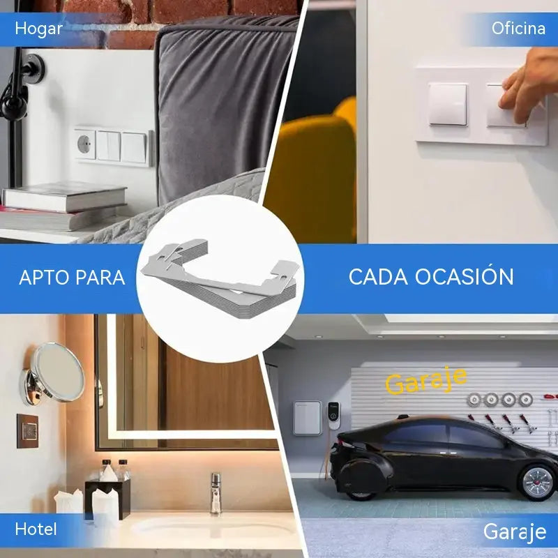 5/10 piezas ⏰ Espaciador Ajustable para Placas de Pared Flush | Alineación Precisa y Acabado Perfecto 🔧✨