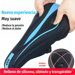 🚴 Funda de Silicona para Sillín de Bicicleta | Más Comodidad y Menos Presión al Pedalear ☁️