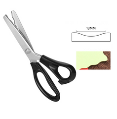 🔥✂️ Rózsásító olló textilhez, 5 méretben kapható.