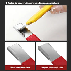 💥50% de descuento💥【Paquete de 10 unidades】 Afiladores portátiles de tijeras y cuchillos para exteriores