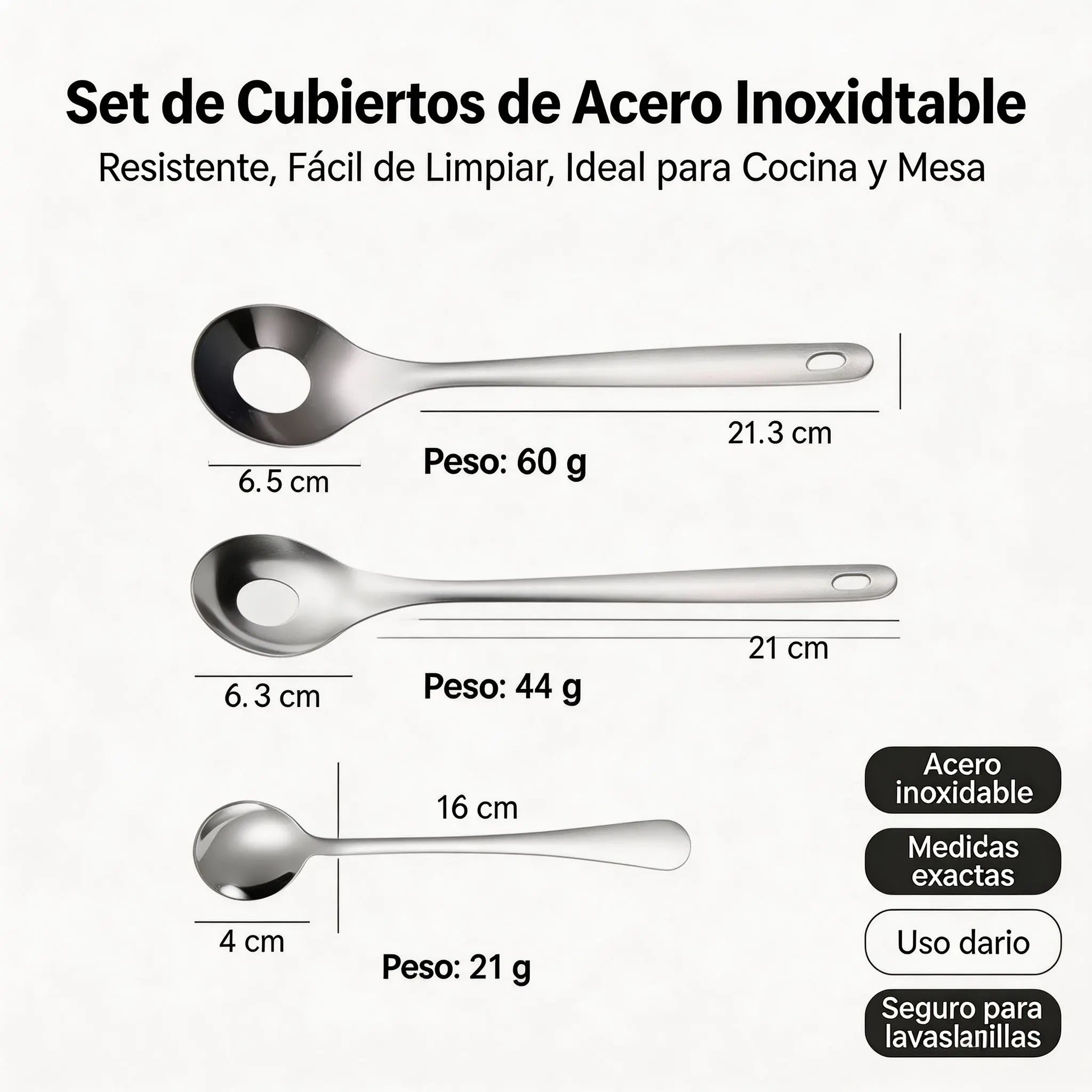 🍖 【3 piezas】Molde para albóndigas de acero inoxidable 304 – ideal para hacer albóndigas de carne y de pescado, perfecto para cocinar en casa 🥄