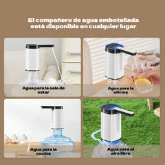 🥳50% de descuento🔥🚰Dispensador de agua plegable con bomba purificadora
