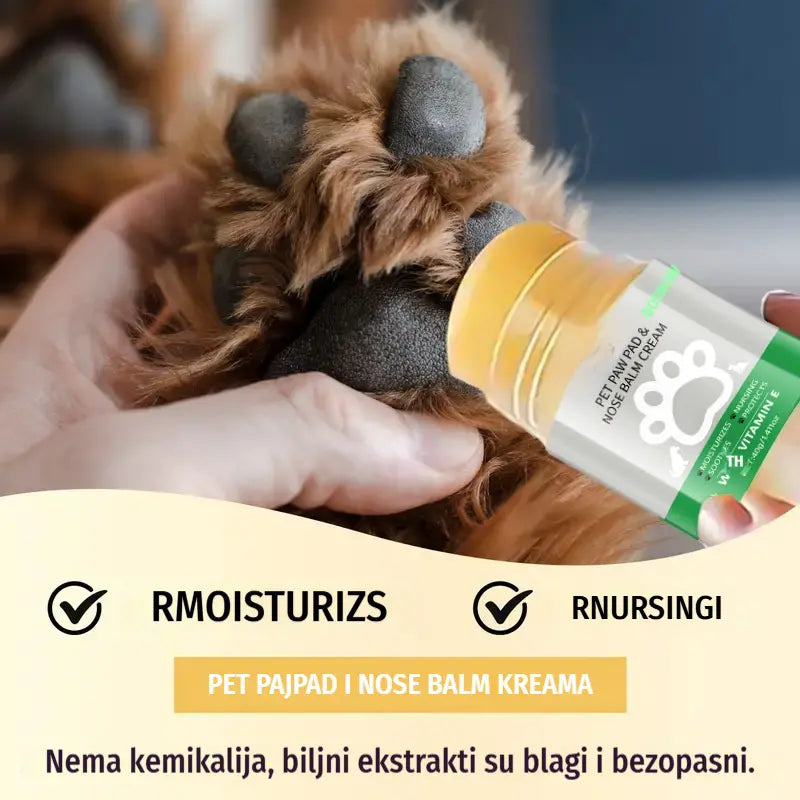 💧🐾 Hidratantni balzam za šape – 🐶 Razmazite meke i zdrave šape svog ljubimca