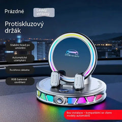 📱 Držák do auta RGB s automatickým uchycením a bezdrátovým nabíjením 15 W