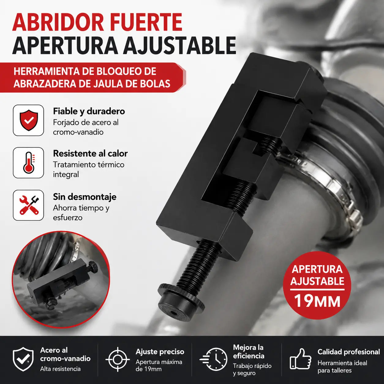 🔥【50%OFF】Nuevo tensor de abrazadera: no es necesario desmontarlo, fácil de apretar