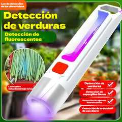 🔥Compra 1 y llévate 1 gratis🔥Luz especializada para la detección de verduras en la cocina - luz ultravioleta 🔦🌿