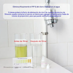 🚿Set de ducha 2 piezas (filtro + rociador superior)✨ Renueva Tu Ducha con 5 Modos de Agua