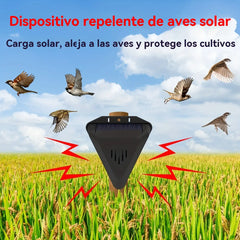 ☀️ Repelente Solar de Aves y Animales con Sensor – ¡Protege tu Huerto Automáticamente!