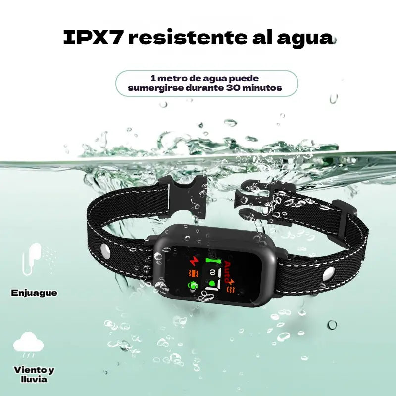 🥳50% DE DESCUENTO🐶 Collar antiladridos inteligente para perros