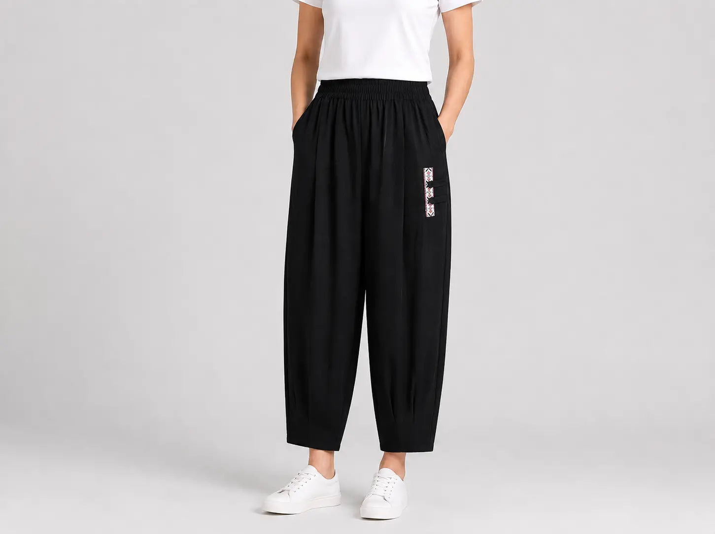 🔥【45% OFF】🔥【M–4XL】 👖 Lagane i prozračne ljetne pamučno-lanene hlače – moderne ležerne hlače do gležnja