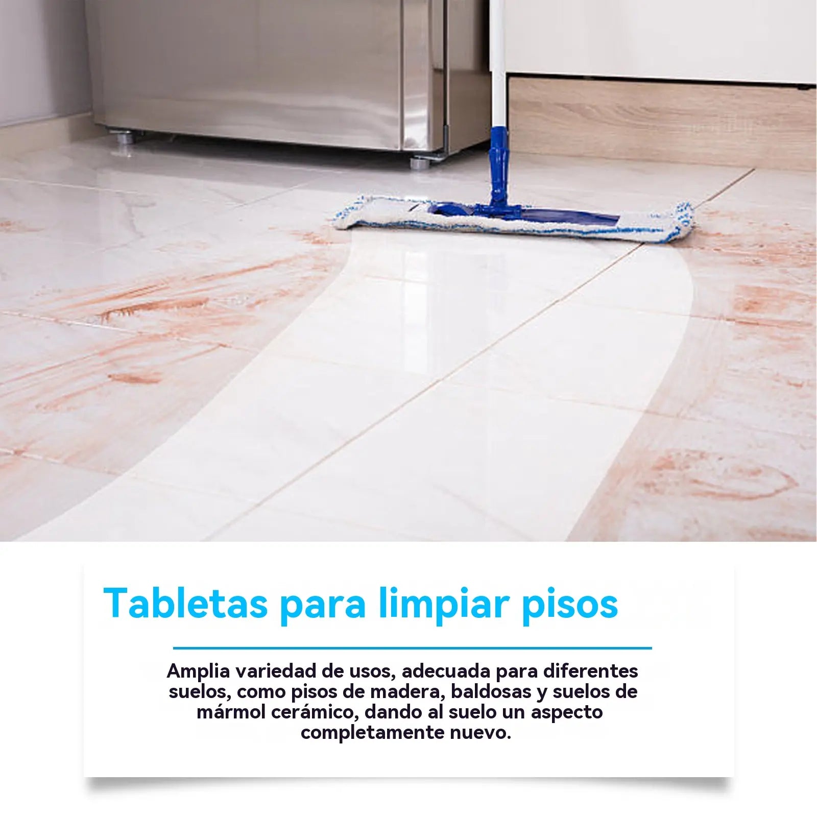 ✨【50%OFF】 Pastillas Efervescentes para Limpieza de Pisos – Brillo Instantáneo sin Esfuerzo