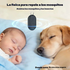🔥【2 piezas 27 euros】Dispositivo electrónico ultrasónico inteligente para ahuyentar animales.
