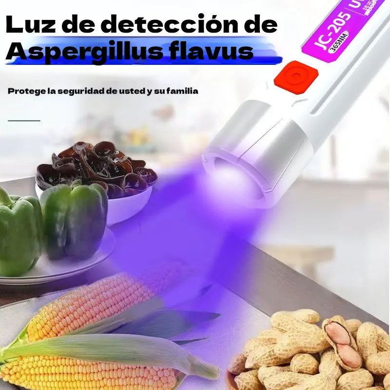🔥Compra 1 y llévate 1 gratis🔥Luz especializada para la detección de verduras en la cocina - luz ultravioleta 🔦🌿