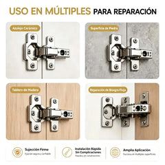 🛠️【100 pares】🔩 Kit de anclajes autoperforantes para paneles de yeso con tornillos 🧱 – Accesorios de montaje en pared fáciles de instalar