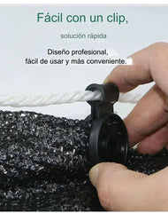 50 piezas🌿 Clips para Malla de Sombra｜Fijación Rápida y Segura para Invernaderos, Jardines y Cultivos