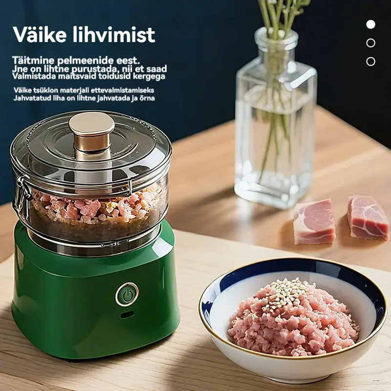 🔥 50% allahindlust! 🔥 🥩⚡ Suure mahutavusega elektriline hakklihamasin: võimas, kiire ja lihtne kasutada | Ideaalne kodukööki ja koduste toitude valmistamiseks 🍔🌮