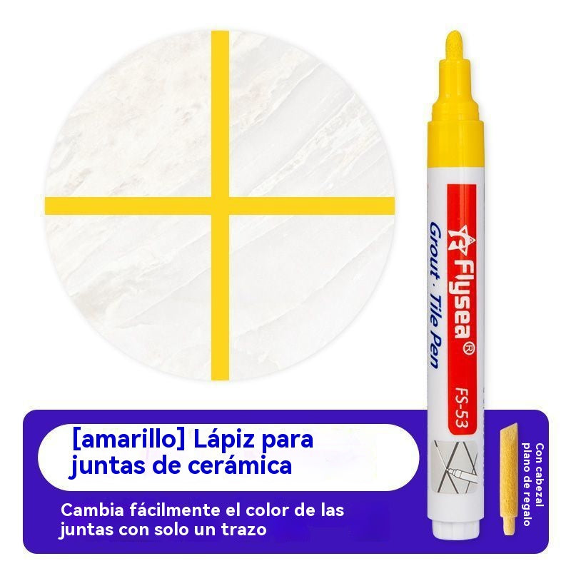 【4 unidades a 23 euros】Lápiz para lechada de baldosas de cerámica resistente al moho y al agua