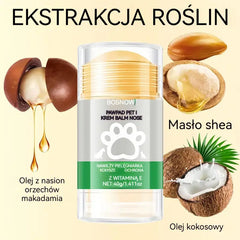 💧🐾 Nawilżający balsam do łap – 🐶 Rozpieszczaj miękkie i zdrowe łapy swojego pupila