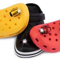 Compra 1 y recibe 1 gratis✨ Luces LED para Zapatos (2 uds) 👟 ¡Haz que tus Zuecos Brillen en la Oscuridad! Con 3 Modos de Luz