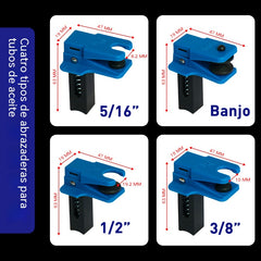🚗Juego de 4 🔧 Clips Antifugas para Líneas de Freno｜Repara sin Derrames y Mantén tu Taller Limpio 🔧