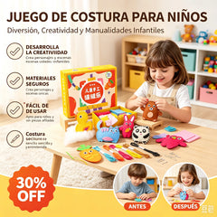 🧵🎁【1 juego 26 euros】Kit de costura hecho a mano DIY interesante para niños — Sigur şi liniştitor