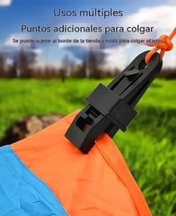 🏡🌿 [50 unidades] Clips de fijación para malla de sombra y tiendas de campaña