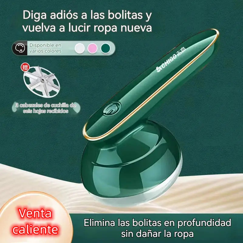 👚✨ Quitapelusas eléctrico portátil multifuncional quitapelusas profesional para prendas de lana punto y algodón 👕🧥🧶