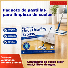💦🏡【3 paquetes, 90 pastillas en total】Toallitas limpiadoras de suelos solubles en agua