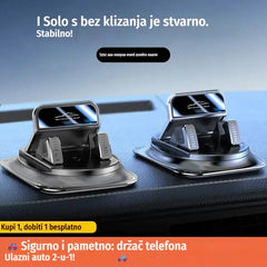 🔥【50% POPUSTA】🚗 Sigurno i pametno: Ultimativni 2-u-1 držač za telefon u automobilu! 🚗