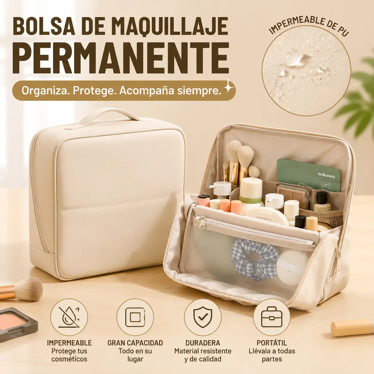 💧🌸 Bolsa Vertical de Gran Capacidad | Organización Fácil y Estilo Diario ✨
