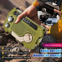 🏕️Hordozható multifunkcionális AM rádiós zseblámpa